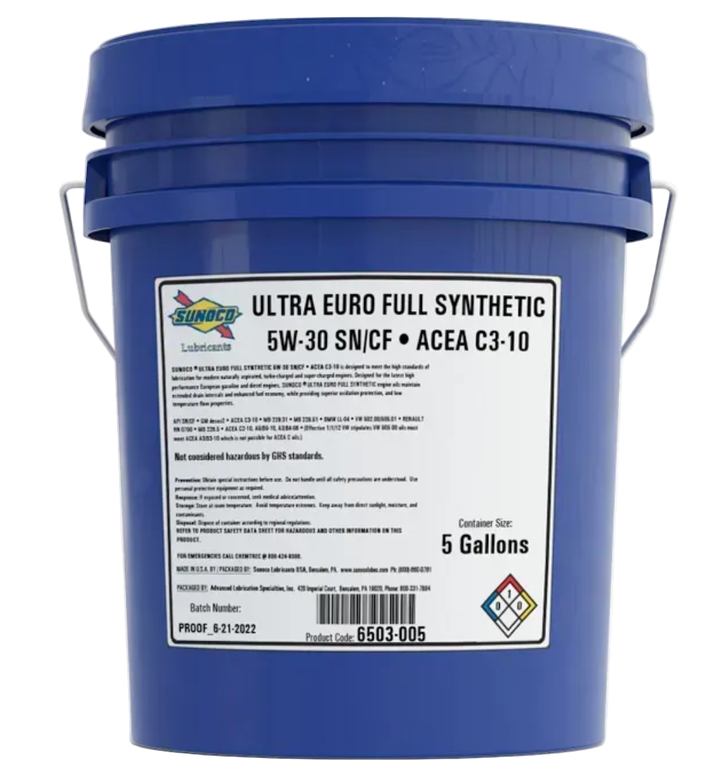 Sunoco Ultra Full Synthetic Euro 5w-30