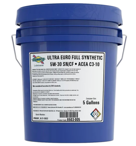 Sunoco Ultra Full Synthetic Euro 5w-30