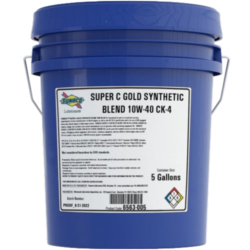 Sunoco Super C Syn Blend 10w-40 Ck-4